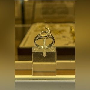 Coil design, Silver plated ring 🩶